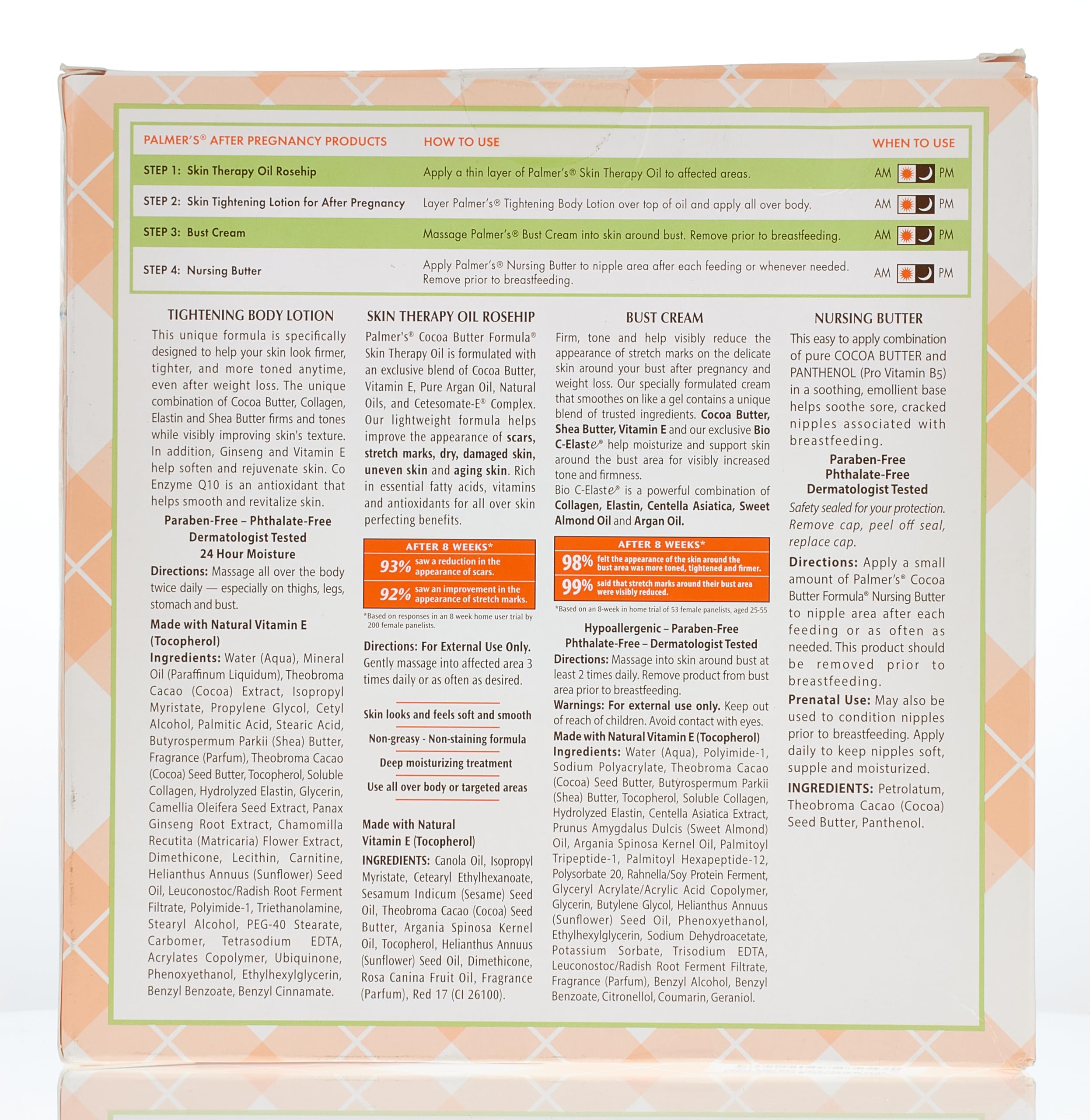 Palmer's Cocoa Butter Formula New Moms Skin Recovery Set (Set of 4)